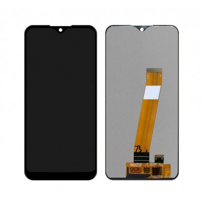 Lcd With Touch Screen For Samsung Galaxy M01 Blue By - Maxbhi Com