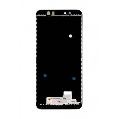 Lcd Frame Middle Chassis For Asus Zenfone Max Pro M1 Zb601kl Black By - Maxbhi Com