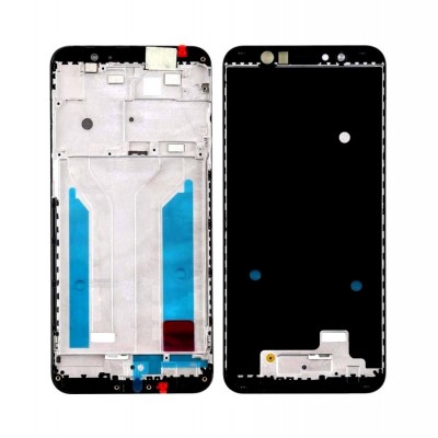 Lcd Frame Middle Chassis For Asus Zenfone Max Pro M1 Zb601kl Silver By - Maxbhi Com