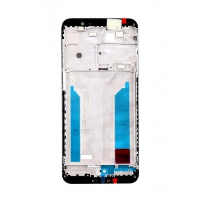 Lcd Frame Middle Chassis For Asus Zenfone Max Pro M1 Zb601kl Silver By - Maxbhi Com