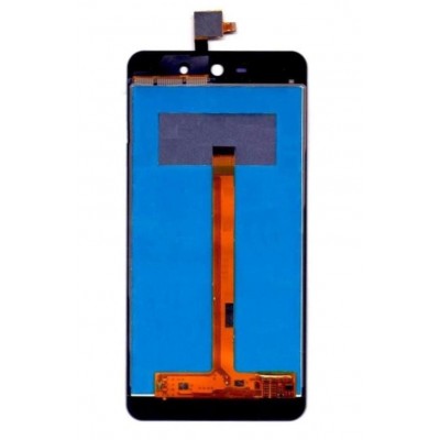 Lcd With Touch Screen For Micromax Canvas Selfie Lens Grey By - Maxbhi Com