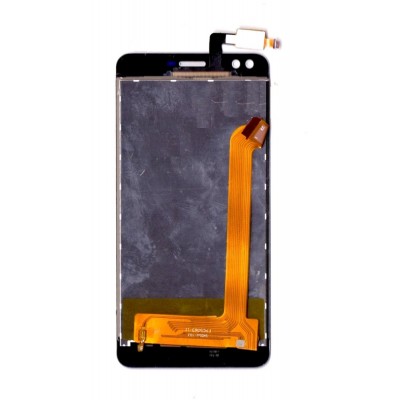 Lcd With Touch Screen For Lava X19 Grey By - Maxbhi Com