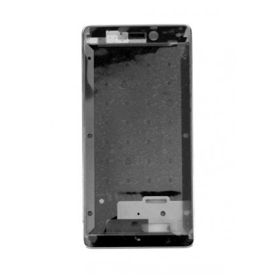 Lcd Frame Middle Chassis For Xiaomi Redmi 3s Prime Black By - Maxbhi Com