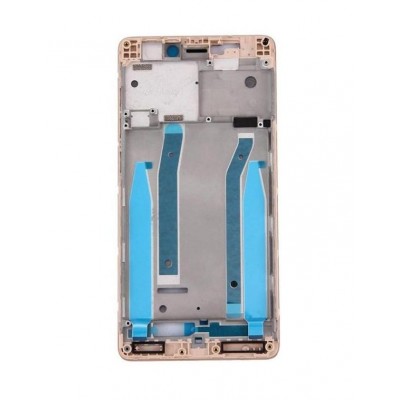 Lcd Frame Middle Chassis For Xiaomi Redmi 3s Prime Gold By - Maxbhi Com