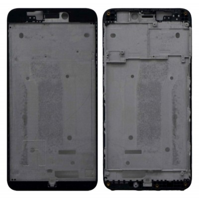 Lcd Frame Middle Chassis For Xiaomi Redmi 4 32gb Black By - Maxbhi Com