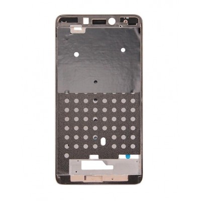 Lcd Frame Middle Chassis For Xiaomi Redmi Note 4 Mediatek Grey By - Maxbhi Com