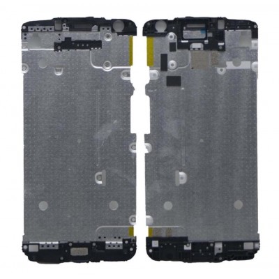 Lcd Frame Middle Chassis For Motorola Moto G5 Plus Black By - Maxbhi Com