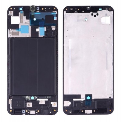 Lcd Frame Middle Chassis For Samsung Galaxy A50 Blue By - Maxbhi Com