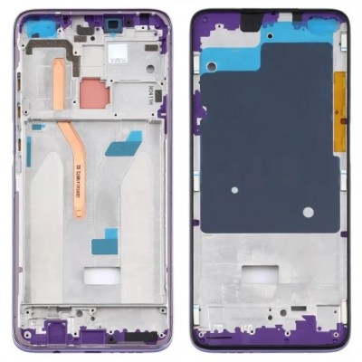 Lcd Frame Middle Chassis For Xiaomi Poco X2 Blue By - Maxbhi Com