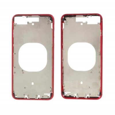 Lcd Frame Middle Chassis For Apple Iphone 8 Red By - Maxbhi Com