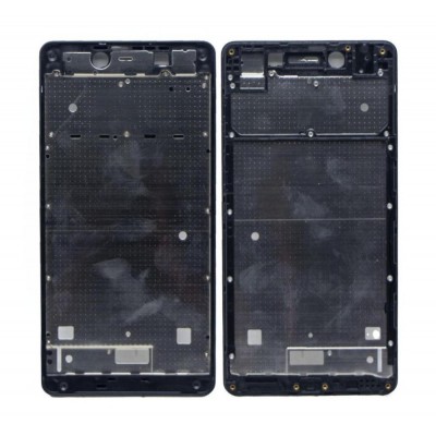 Lcd Frame Middle Chassis For Vivo Y51y51l Black By - Maxbhi Com