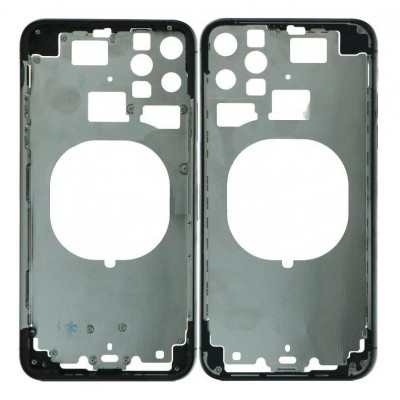 Lcd Frame Middle Chassis For Apple Iphone 11 Pro Max Green By - Maxbhi Com