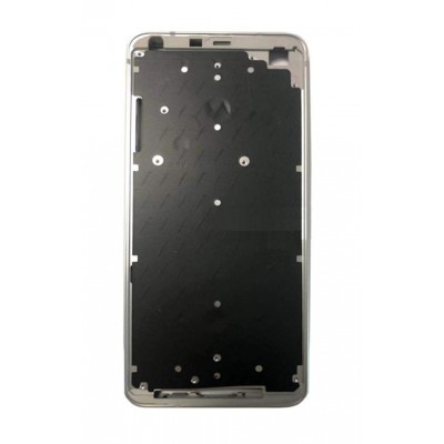 Lcd Frame Middle Chassis For Lg G6 Silver By - Maxbhi Com