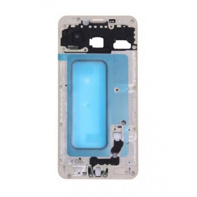 Lcd Frame Middle Chassis For Samsung Galaxy C5 Gold By - Maxbhi Com
