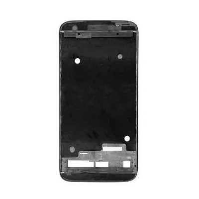 Lcd Frame Middle Chassis For Moto M Black By - Maxbhi Com