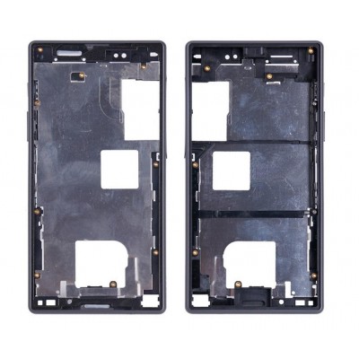 Lcd Frame Middle Chassis For Sony Xperia Z5 Green By - Maxbhi Com
