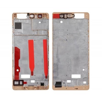 Lcd Frame Middle Chassis For Huawei P9 Rose Gold By - Maxbhi Com