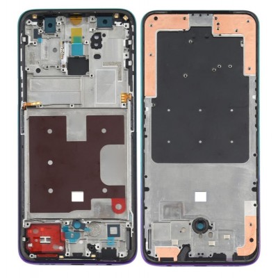 Lcd Frame Middle Chassis For Oppo Reno2 F Green By - Maxbhi Com