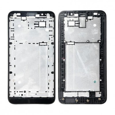 Lcd Frame Middle Chassis For Asus Zenfone 2 Ze550ml Grey By - Maxbhi Com