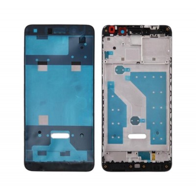 Lcd Frame Middle Chassis For Huawei Y7 Prime Blue By - Maxbhi Com