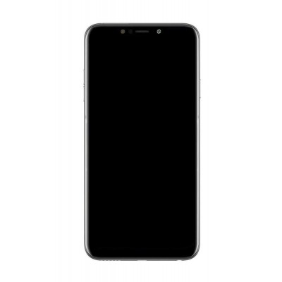 Lcd Frame Middle Chassis For Lg W10 Grey By - Maxbhi Com