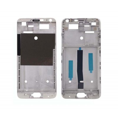 Lcd Frame Middle Chassis For Meizu M2 Note Pink By - Maxbhi Com