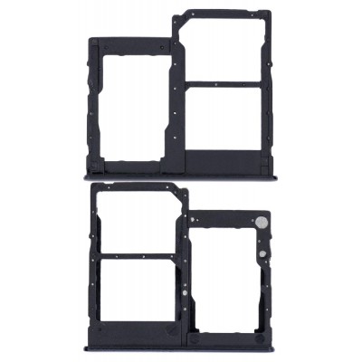 Sim Card Holder Tray For Samsung Galaxy A41 Black - Maxbhi Com