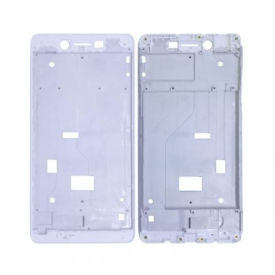 Lcd Frame Middle Chassis For Oppo F1 Black By - Maxbhi Com