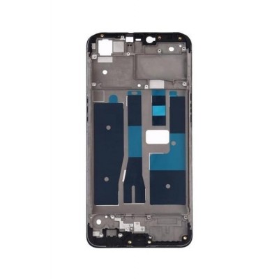 Lcd Frame Middle Chassis For Oppo A5 Black By - Maxbhi Com