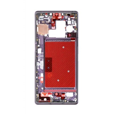 Lcd Frame Middle Chassis For Huawei Mate 30 Pro 5g Purple By - Maxbhi Com