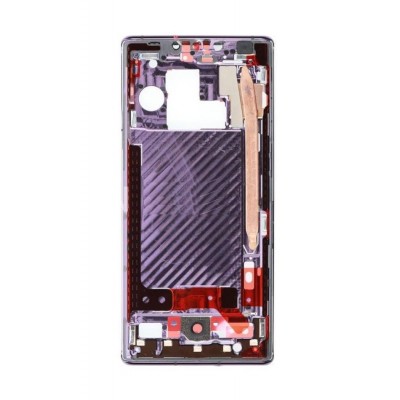 Lcd Frame Middle Chassis For Huawei Mate 30 Pro 5g Purple By - Maxbhi Com