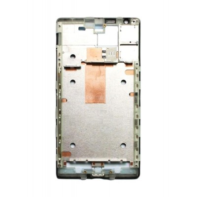 Lcd Frame Middle Chassis For Nokia Lumia 1520 Green By - Maxbhi Com