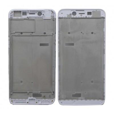 Lcd Frame Middle Chassis For Oppo A71 White By - Maxbhi Com