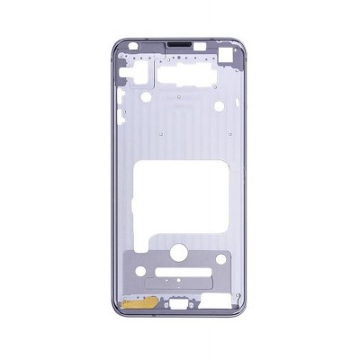 Lcd Frame Middle Chassis For Lg V30 Plus White By - Maxbhi Com