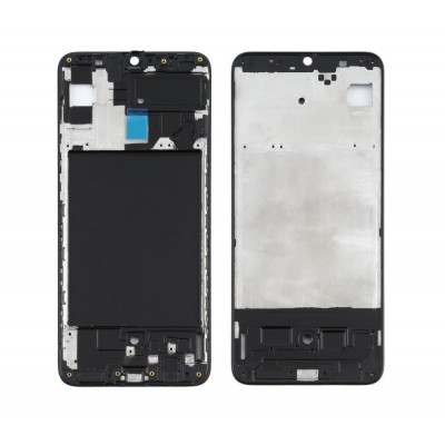 Lcd Frame Middle Chassis For Samsung Galaxy A70 Black By - Maxbhi Com