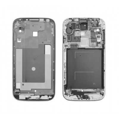 Lcd Frame Middle Chassis For Samsung I9505 Galaxy S4 Brown By - Maxbhi Com