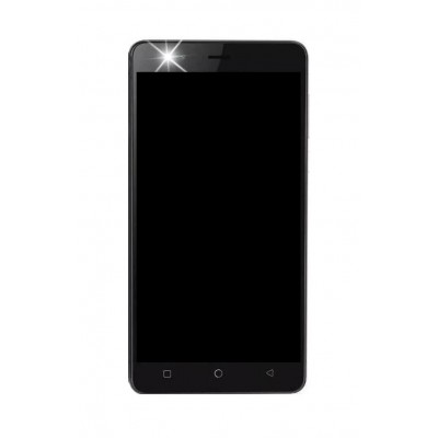 Lcd Frame Middle Chassis For Intex Aqua Selfie White By - Maxbhi Com