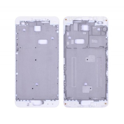 Lcd Frame Middle Chassis For Meizu M3 Note M681h White By - Maxbhi Com
