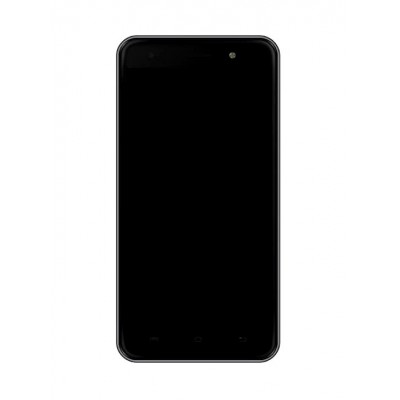 Lcd Frame Middle Chassis For Lava X81 Black By - Maxbhi Com