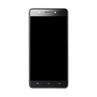 Lcd Frame Middle Chassis For Lava Iris 870 Silver By - Maxbhi Com