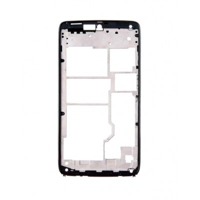 Lcd Frame Middle Chassis For Motorola Droid Turbo Red By - Maxbhi Com