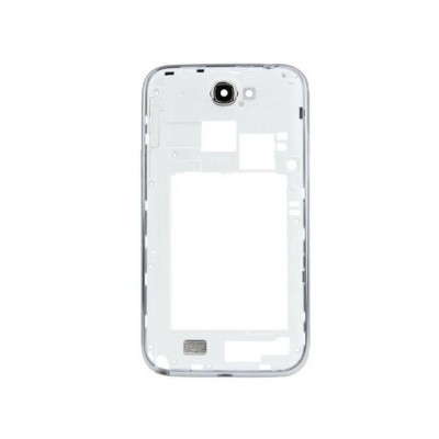 Lcd Frame Middle Chassis For Samsung Galaxy Note Ii N7100 Blue By - Maxbhi Com