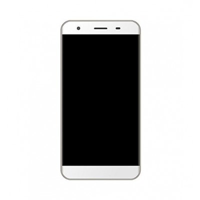 Lcd Frame Middle Chassis For Lyf Water 11 Black By - Maxbhi Com