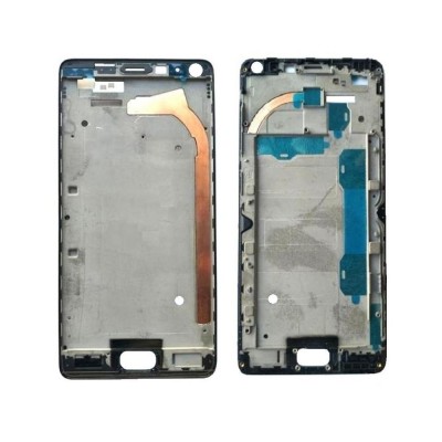 Lcd Frame Middle Chassis For Lenovo Vibe P1 Turbo Silver By - Maxbhi Com