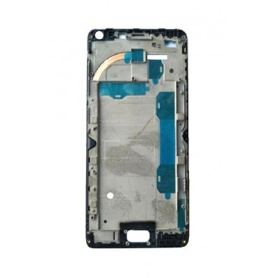 Lcd Frame Middle Chassis For Lenovo Vibe P1 Turbo Silver By - Maxbhi Com
