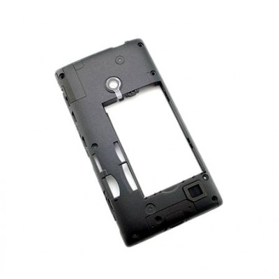Lcd Frame Middle Chassis For Nokia Lumia 520 Yellow By - Maxbhi Com