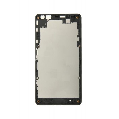 Lcd Frame Middle Chassis For Microsoft Lumia 535 Black By - Maxbhi Com