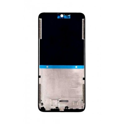 Lcd Frame Middle Chassis For Xiaomi Redmi 8a Dual Black By - Maxbhi Com