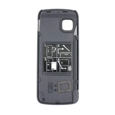 Lcd Frame Middle Chassis For Nokia 5233 Black By - Maxbhi Com