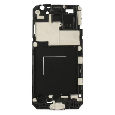 Lcd Frame Middle Chassis For Samsung Galaxy Grand Prime Black By - Maxbhi Com